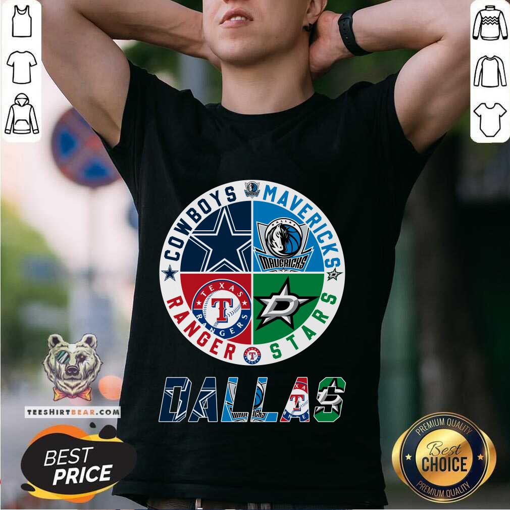 Shirt Dallas Dallas Cowboys Dallas Mavericks Dallas Stars New York Rangers T-shirt