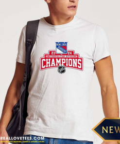 New York Rangers 23-24 Metropolitan Division Champions T-shirt