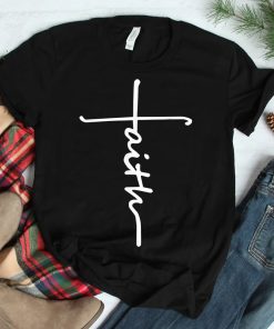 Faith Cross Quotes Christian Lion Luke Shirt