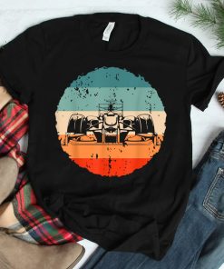 Formula Racing Lovers Silhouette Race Car Shirt