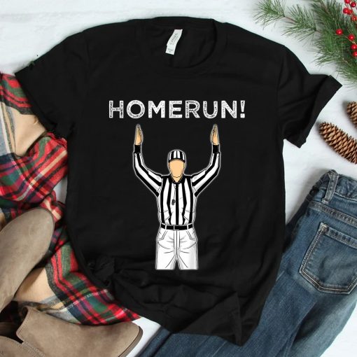 Funny Homerun Shirt Baseball Football Mash Up Shirt