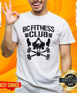 Gas Mask Bc Fitness Club T-shirt