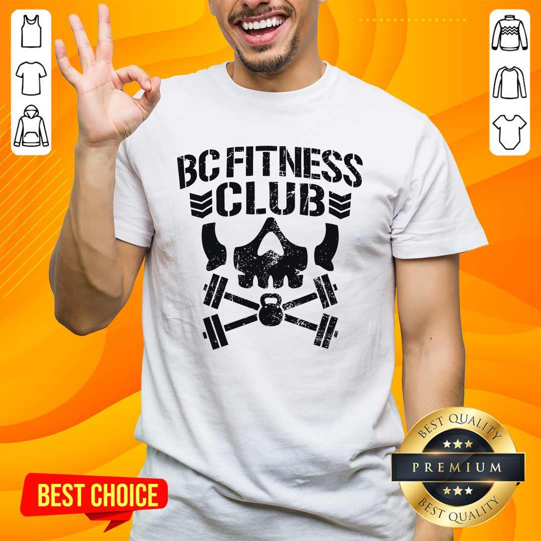 Shirt Gas Mask Bc Fitness Club T-shirt