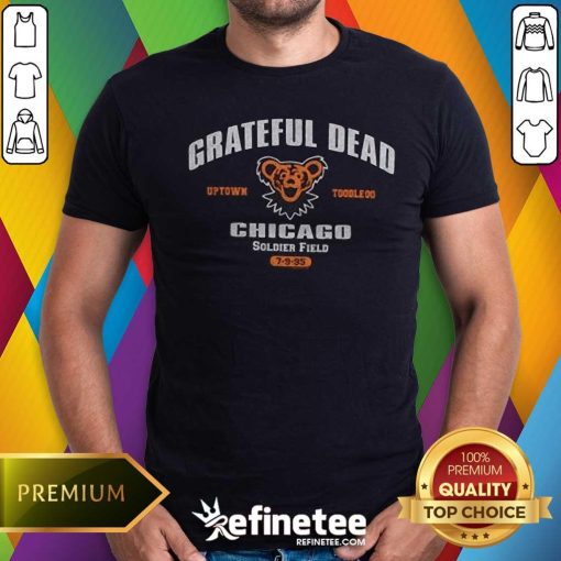 Grateful Dead Soldier Field Chicago 1995 T-shirt
