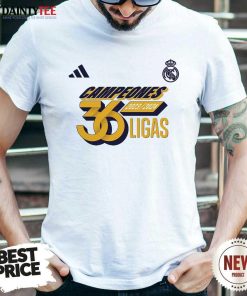 Great Adidas Mens Campeones 36 T-shirt
