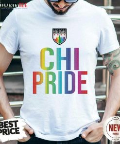 Great Chicago Red Stars Chi Pride T-shirt
