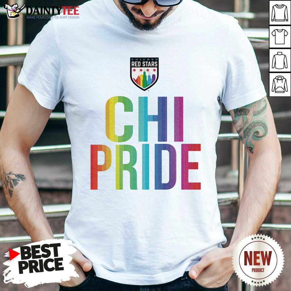 Shirt Great Chicago Red Stars Chi Pride T-shirt
