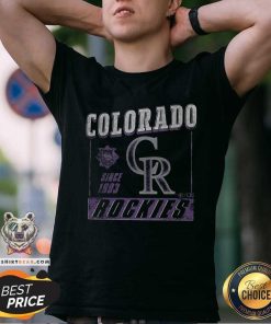 Great Colorado Rockies Since 1993 T-shirt