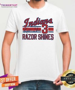 Great Indianapolis Indians Adult Royal Razor Shines Signature T-Shirt
