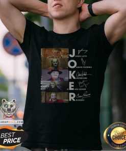 Great Joker DC Comics Movies All Stars Eras T-Shirt