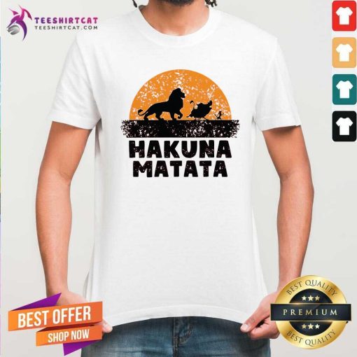 Great Lion King Hakuna Matata T-shirt
