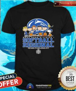 Great Peanuts 2024 NCAA Division I Softball Regional Penn State Nittany Lions T-Shirt