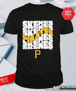 Great Pittsburgh Pirates Paul Skenes Retro Wave T-Shirt