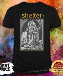 Great Radha Krishna Indigo Shelter T-Shirt