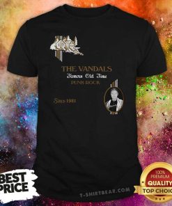 Great The Vandals Famous Old time Punk Rock Since 1981 T-Shirt