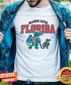 Great University Of Florida Grandpa Gators T-Shirt