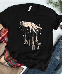 Hairstylist Tattooed Hairdresser Work Hair Salon Shirt