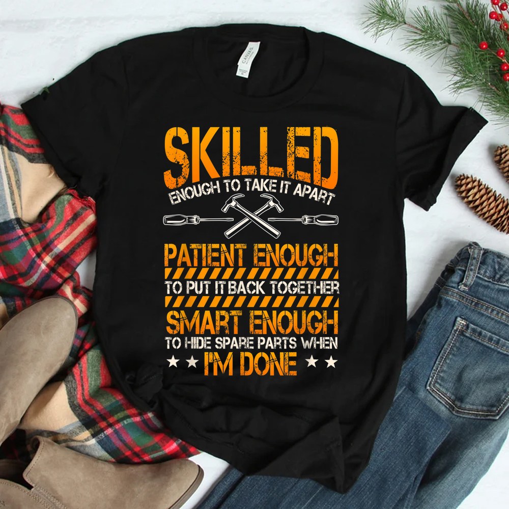 Handyman Repairman Handworker Builder Handyperson Fixer Shirt Handyman Repairman Handworker Builder Handyperson Fixer Shirt
