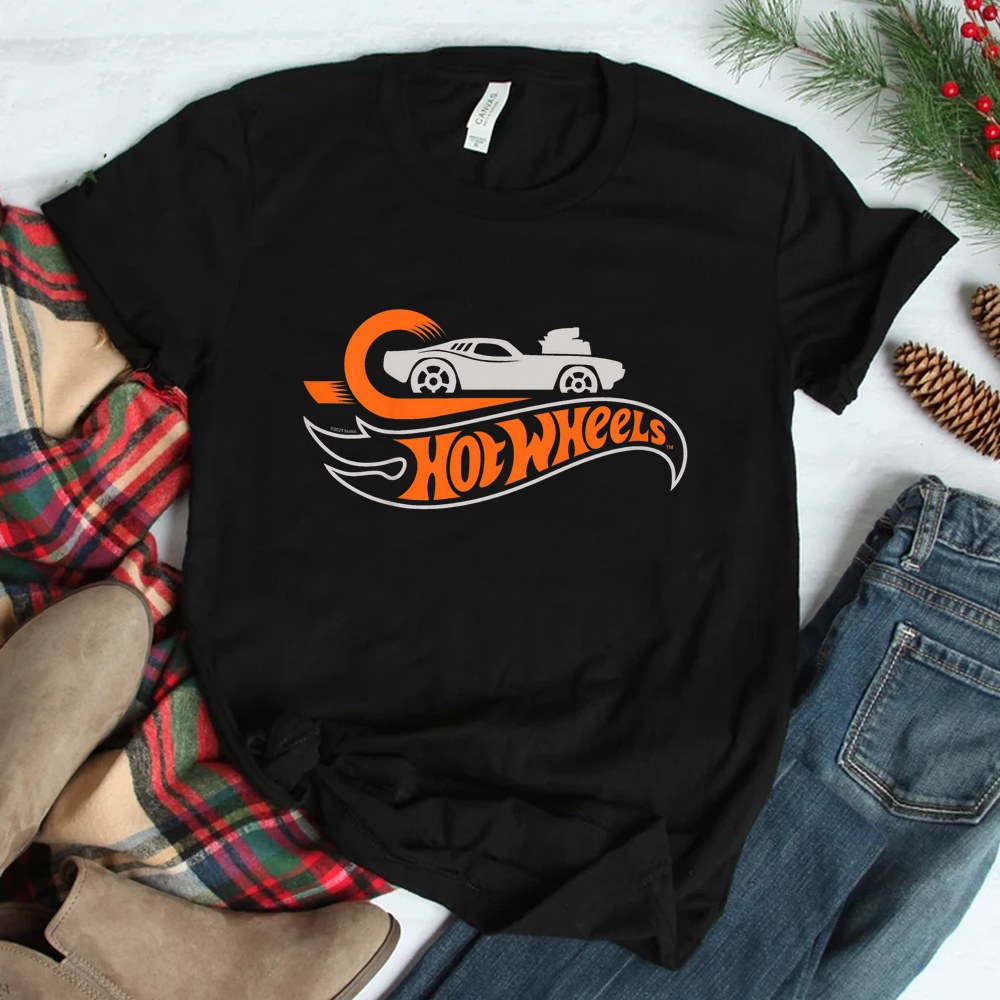 Hot Wheels Loop And Car Logo Shirt Hot Wheels Loop And Car Logo Shirt