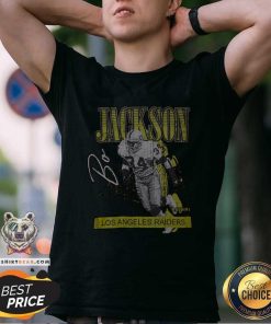 HW Neon Pop Player SS Los Angeles Raiders Bo Jackson T-shirt