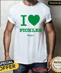 I Heart Pickles T-shirt