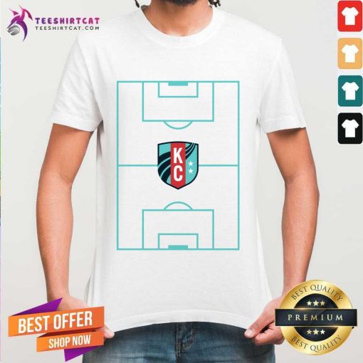 Kansas City Current Soccer Navy T-shirt