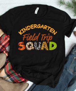 Kindergarten Students School Zoo Field Trip Squad Matching Shirt