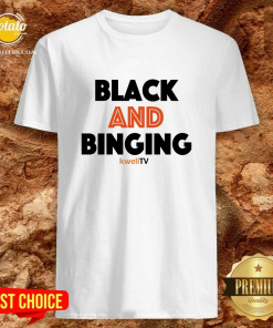 KweliTV Black & Binging T-Shirt