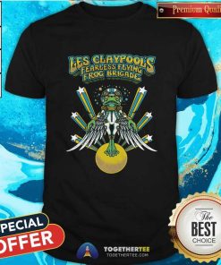 Les Claypool Fearless Flying Star Frog Brigade T-shirt