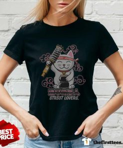 Lucky Cat Street Lovers V-neck