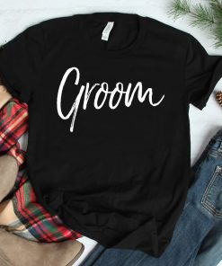 Matching Getting Ready Bride And Groom Wedding Shirt