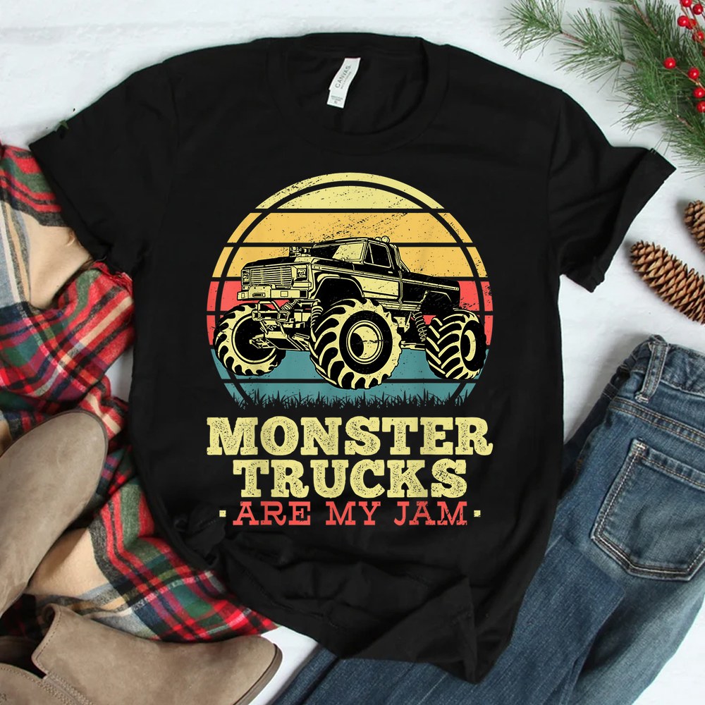 Monster Truck Are My Jam For Monster Truck Shirt Monster Truck Are My Jam For Monster Truck Shirt