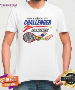 New Rochelle N.Y. Challenger Presented Bt Phils Tyre Town T-shirt