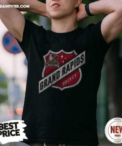 Nice 108 Stitches Grand Rapids Griffins Hockey T-shirt