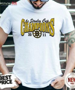 Nice 6x Stanley Cup Champions 2011 T-shirt