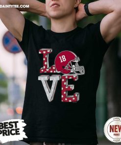 Nice Alabama Crimson Tide Love T-Shirt