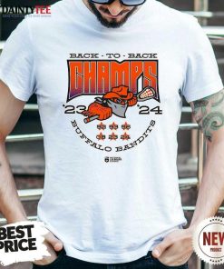 Nice Back To Back Champs Buffalo Bandits NLL Championship T-Shirt