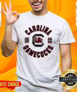 Nice Carolina Gamecocks Est 1801 T-Shirt