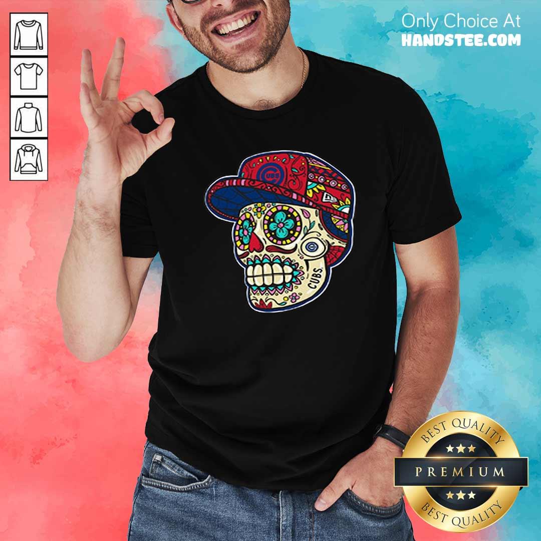 Shirt Nice Chicago Cubs New Era Sugar Skulls T-Shirt