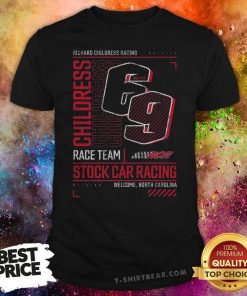 Nice Childress Racing Team RCR Stock Car Racing Welcome North Carolina T-Shirt