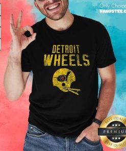 Nice Detroit Wheels T-Shirt