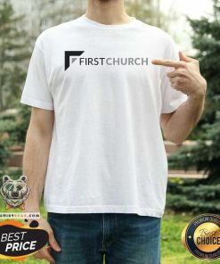 Nice First Church Logo T-shirt