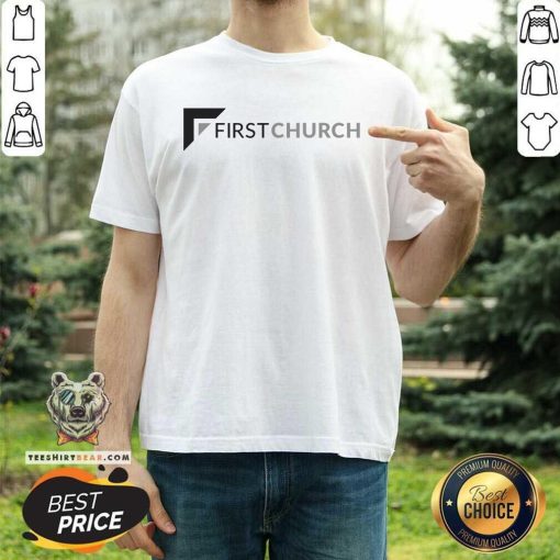 Nice First Church Logo T-shirt
