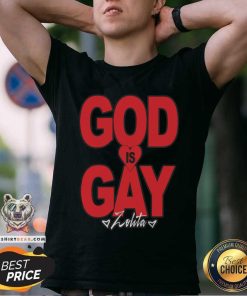 Nice God Is Gay Zolita T-shirt