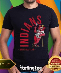 Nice Indianapolis Indians Adult Black Rowdie Wrap T-Shirt