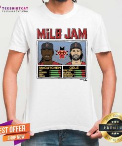 Nice Indianapolis Indians MiLB Jam McCutchen And Gerrit Cole T-Shirt