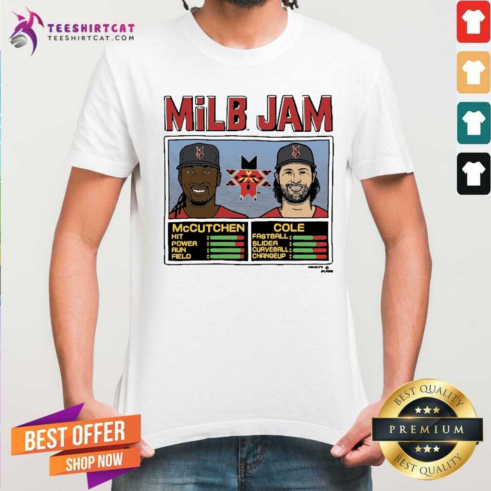 Shirt Nice Indianapolis Indians MiLB Jam McCutchen And Gerrit Cole T-Shirt