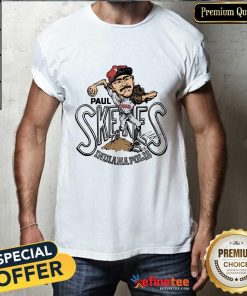Nice Indianapolis Indians Paul Skenes Caricature T-shirt