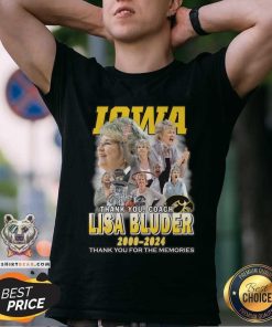Nice Iowa Lisa Bluder 2000-2024 Thank You For The Memories T-Shirt