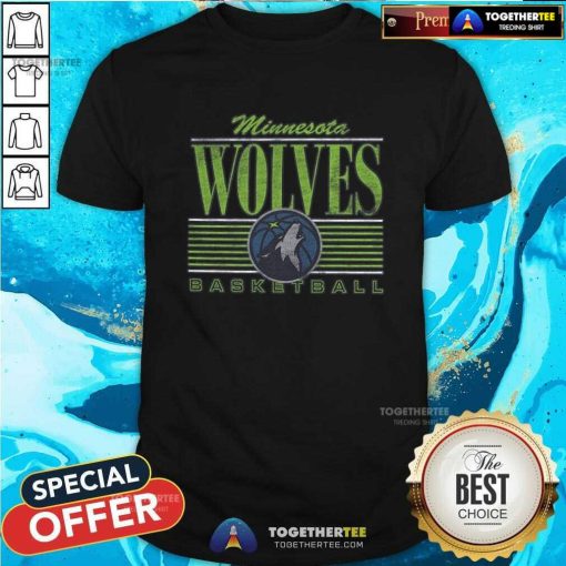 Nice Minnesota Timberwolves Basketball T-shirt